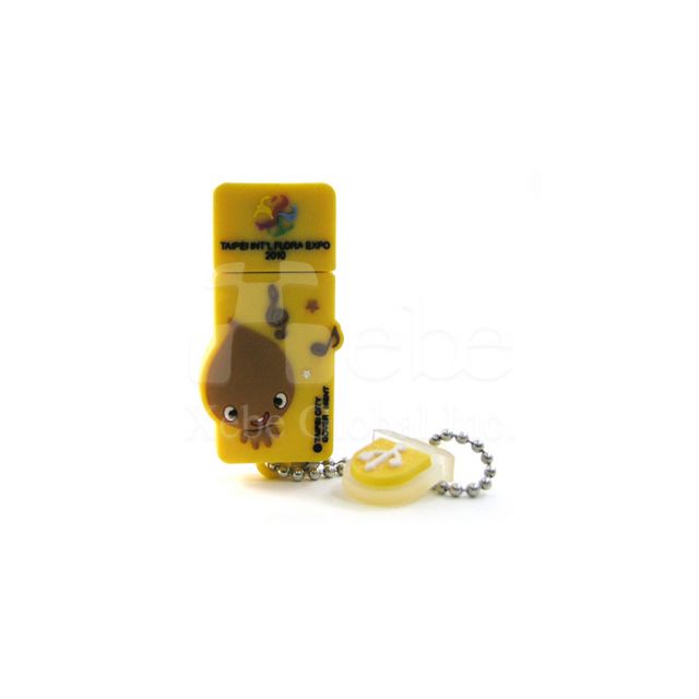 Mascot shaped custom USB disk