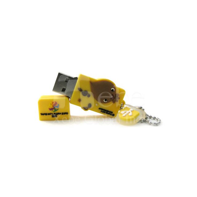 Mascot shaped custom USB disk