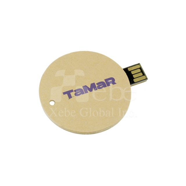 Company LOGO custom pie shaped USB disk