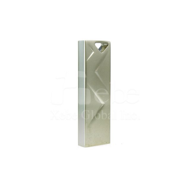 Triangle line style metal USB drive