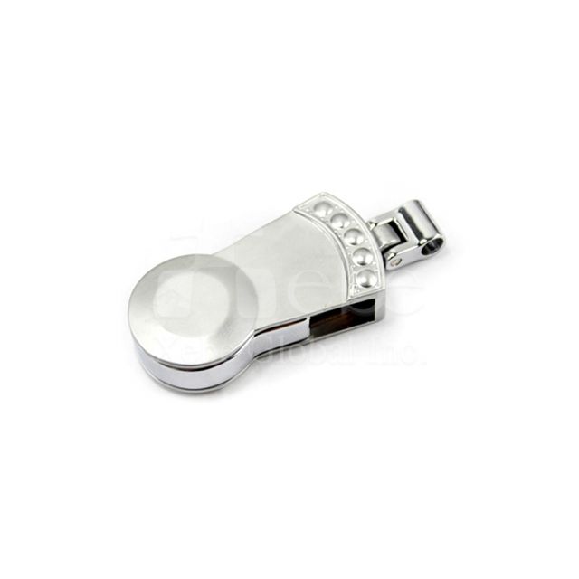 Spinning sector shape USB disk