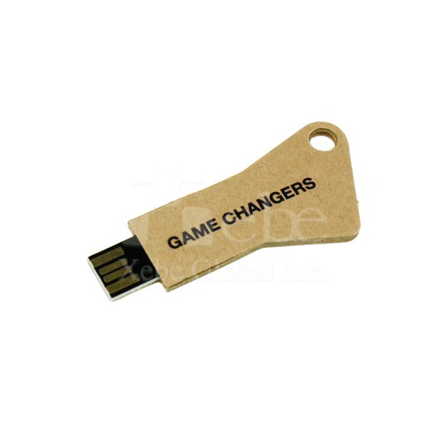 cardboard custom logo flash drive
