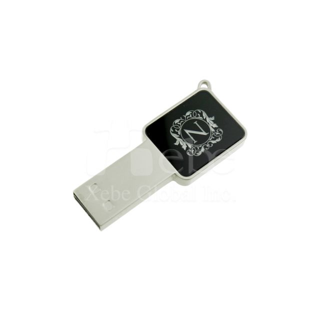 personalized logo lighting metal usb flash drives