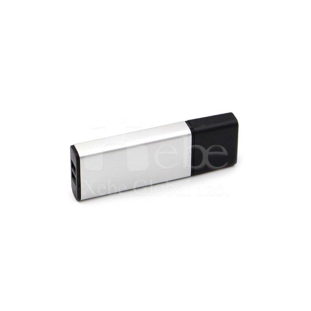 simple black cover classic flash drive