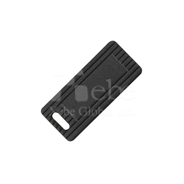 Obsidian card shape metal USB