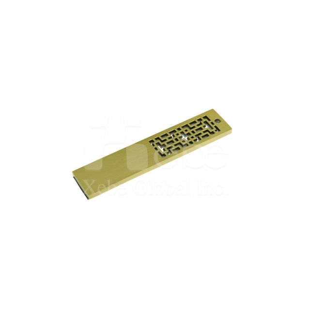 golden carving metal USB