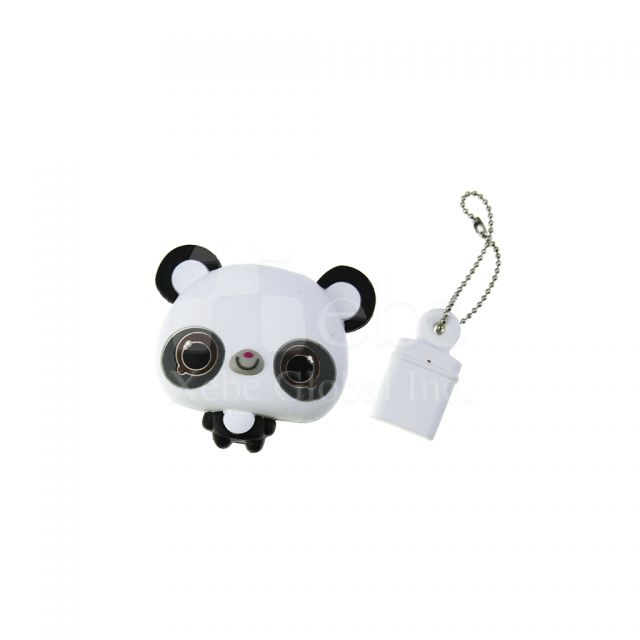 3D big eyes panda customized USB