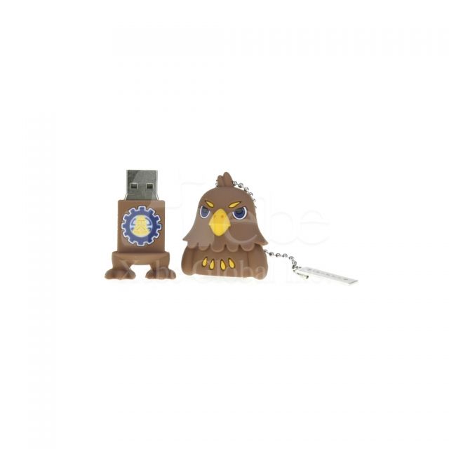 customized eagle mascot USB