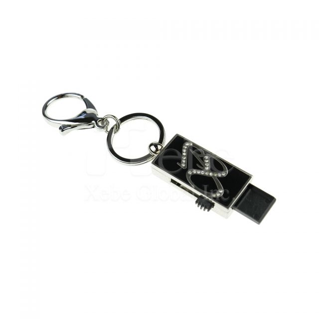 simplistic diamond decorated USB