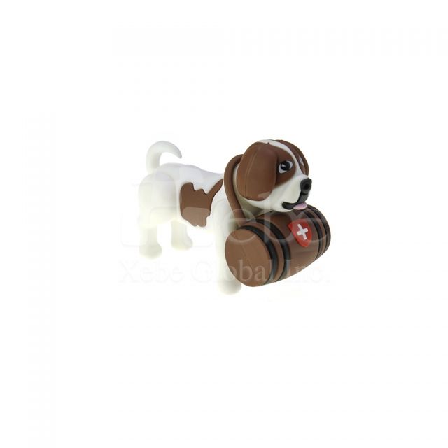 adorable dog 3D customized USB