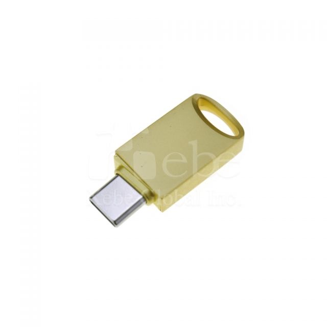 golden yellow small OTG USB