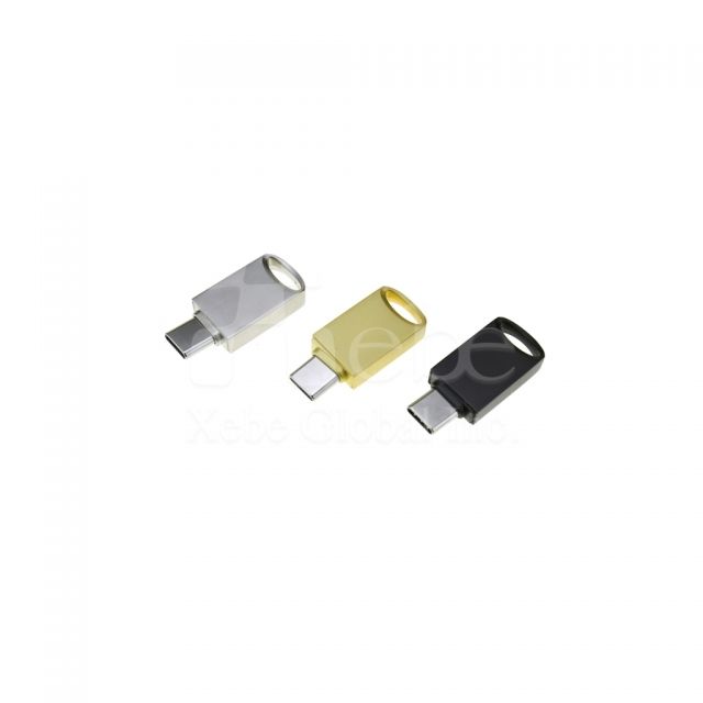 golden yellow small OTG USB