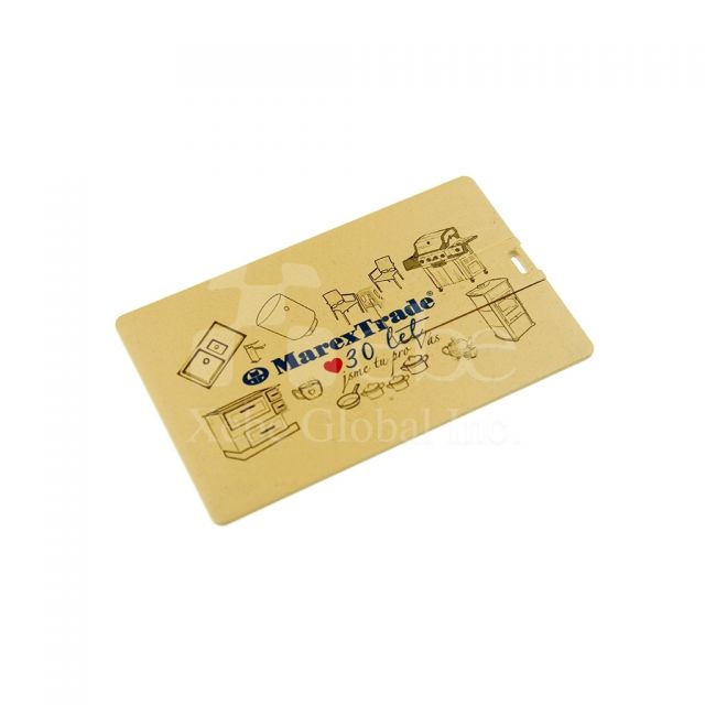 printed card gift usb disk