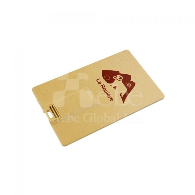 corporate logo card gift flash drive