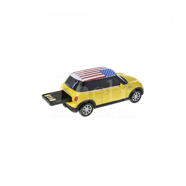 printed mini car customized USB