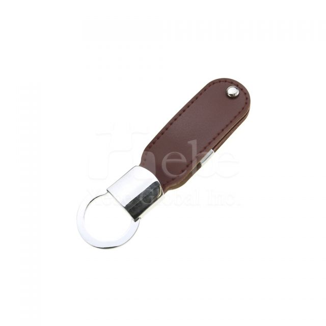 brown leather USB