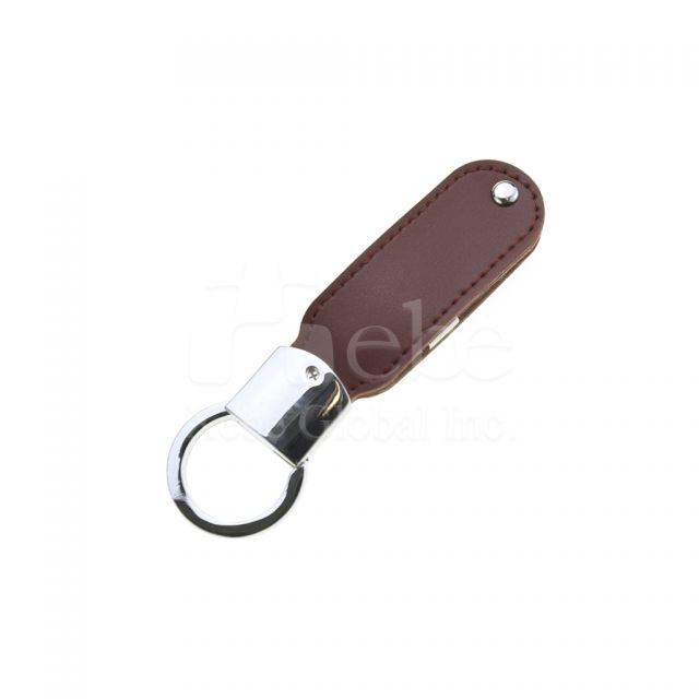 brown leather USB