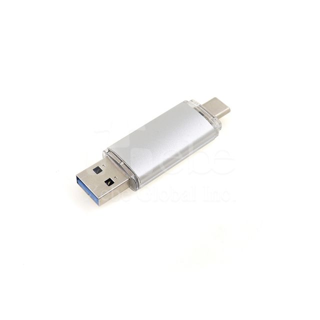 silver white OTG USB