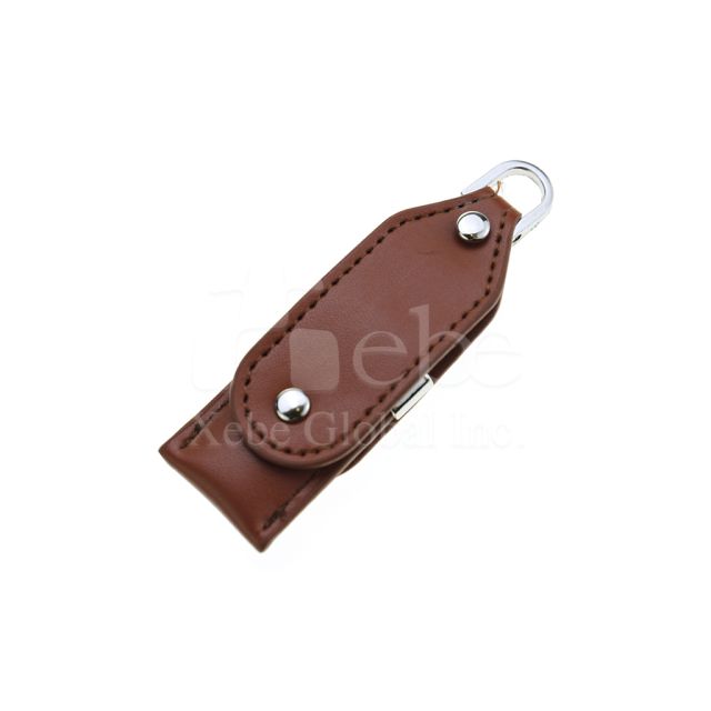 brown leather USB