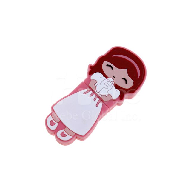 little-girl 3D customized USB