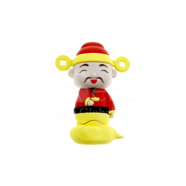 lucky god of wealth usb
