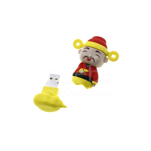 lucky god of wealth usb