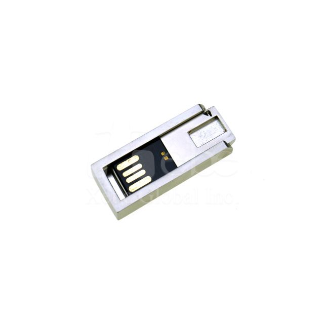 sliding closure metal usb