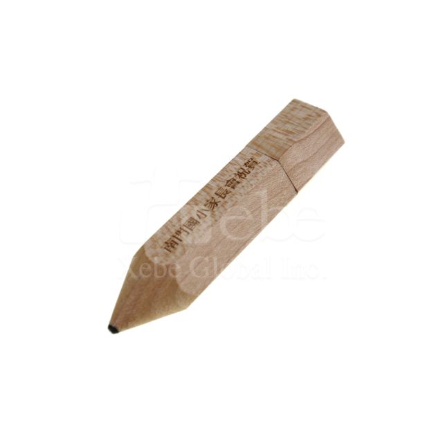 Wood pencil customized usb