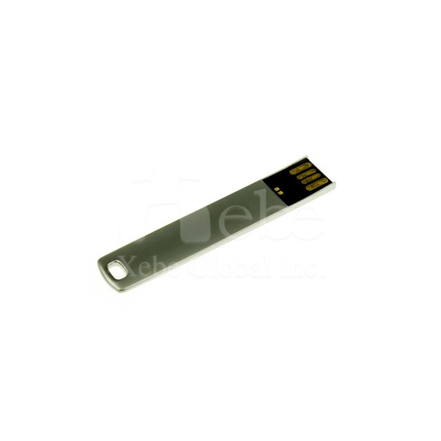 Metal silver lightly customized usb