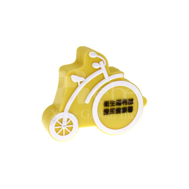 Yellow white customized usb 