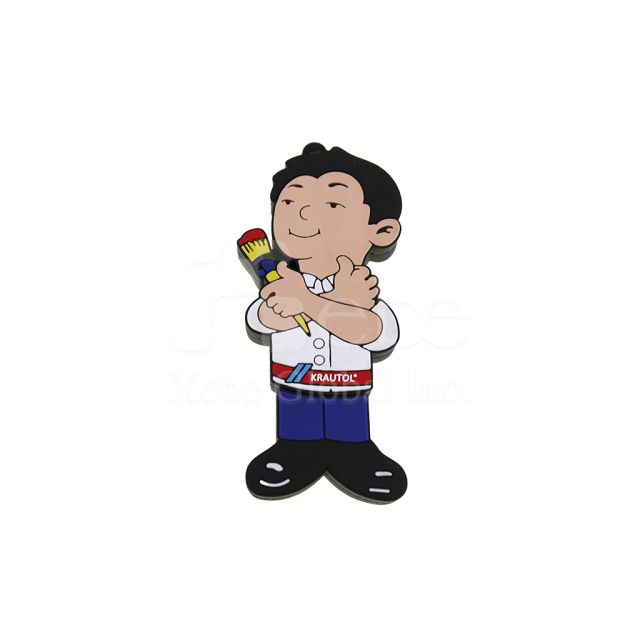 painting cool guy customized USB drive
