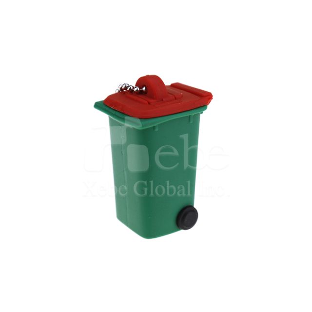 Trash can customized flash drive
