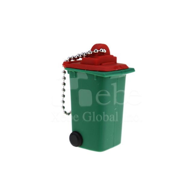 Trash can customized flash drive
