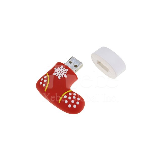 Christmas socks customized usb