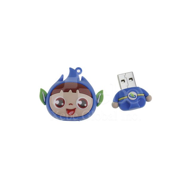 corporate figurine shaped usb
