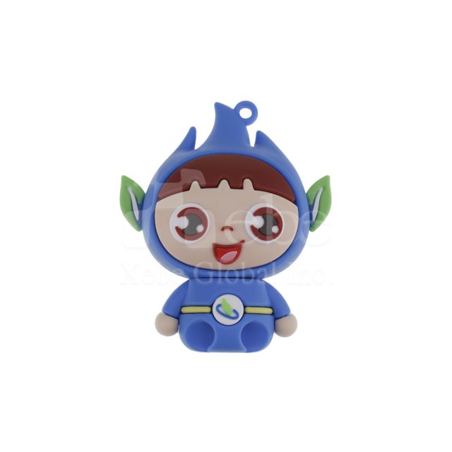 corporate figurine shaped usb