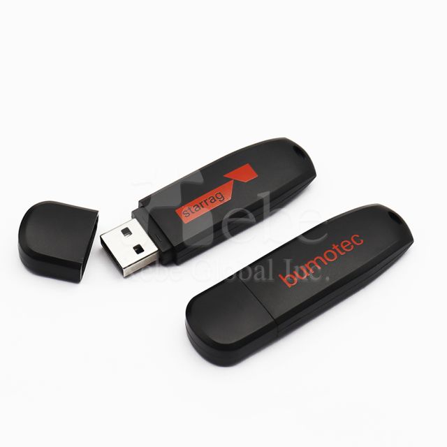 simple black usb drive 