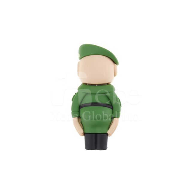 soldier 3D customized usb drive