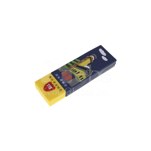 illustration 3D customized usb drive exhibition souvenir