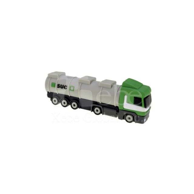 tank truck 3D customized usb drive