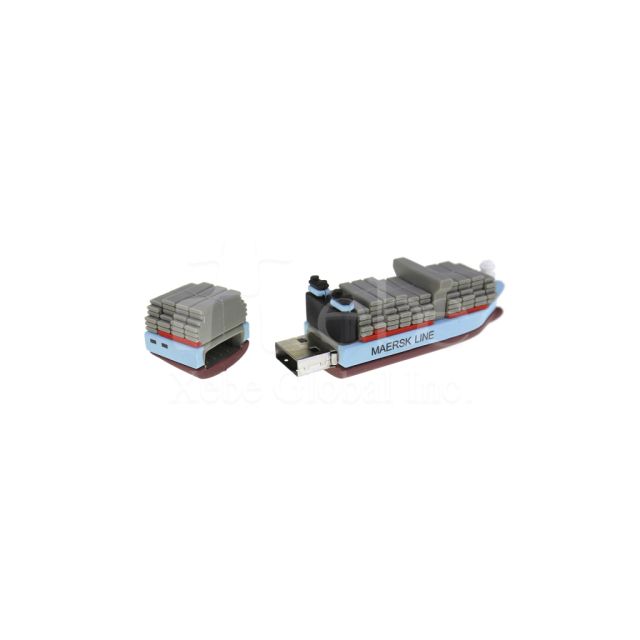 freighter shaped flash drive