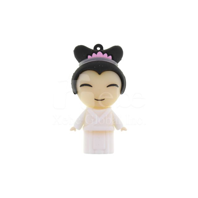 3D figure in ancient clothes usb drive