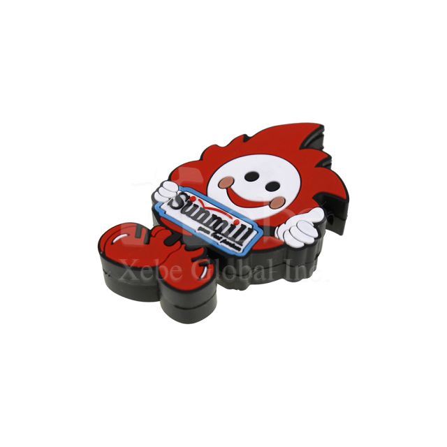mascot 3D customized usb flash drive
