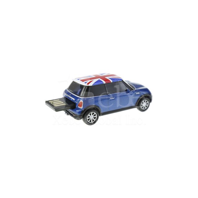 british retro car style flash drive