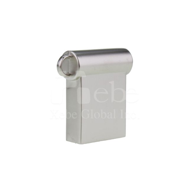 silver-white hanging scroll shape mini USB