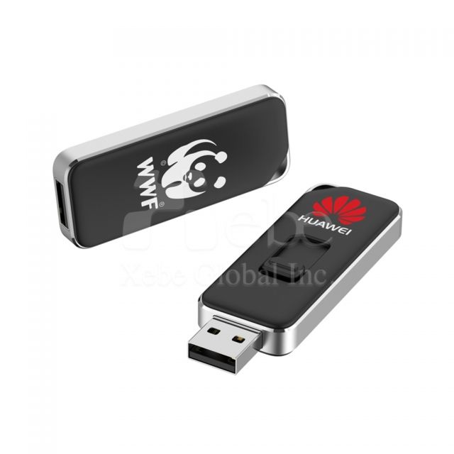custom push-pull usb flash drive