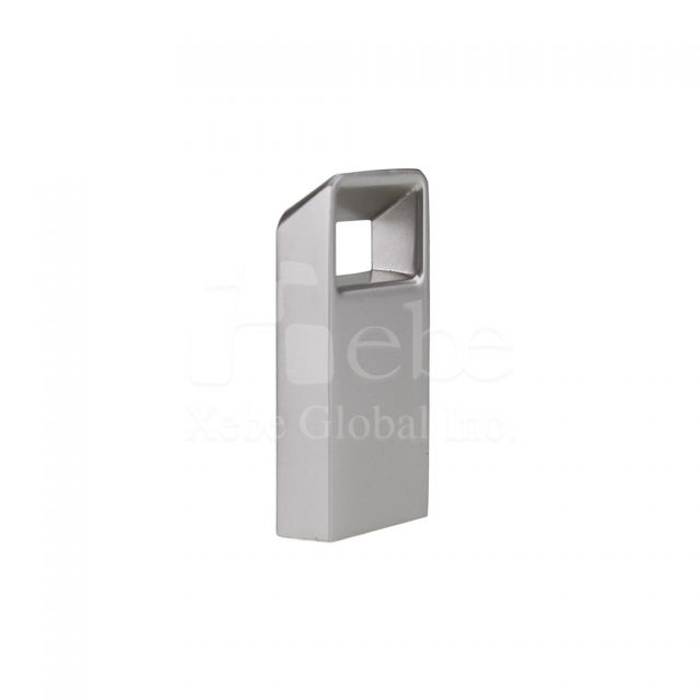 silver square hole mini USB