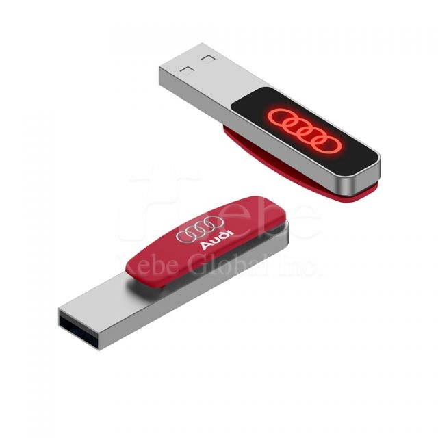 glowing LED classic usb flash drive