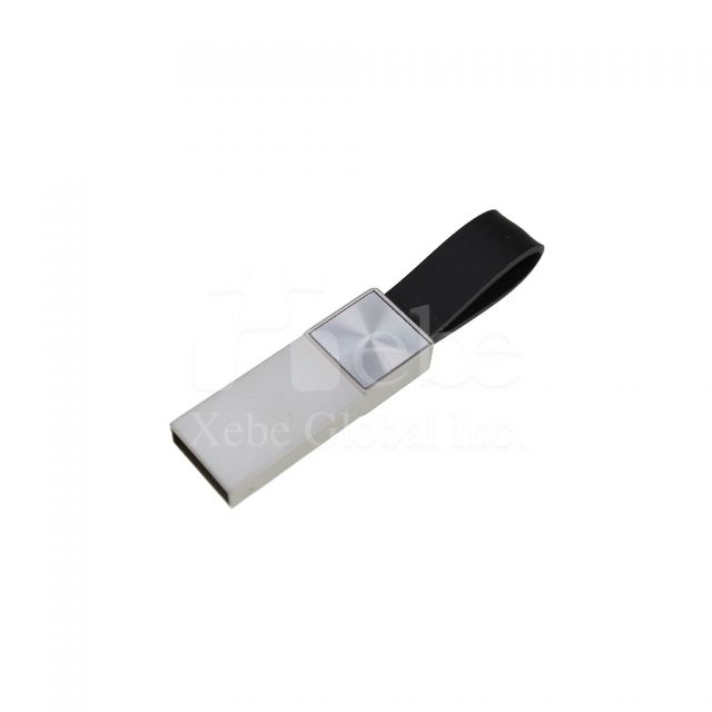 silver hangable classic flash drive