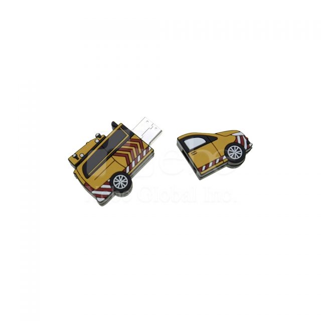 flat 2D car shape pen drive